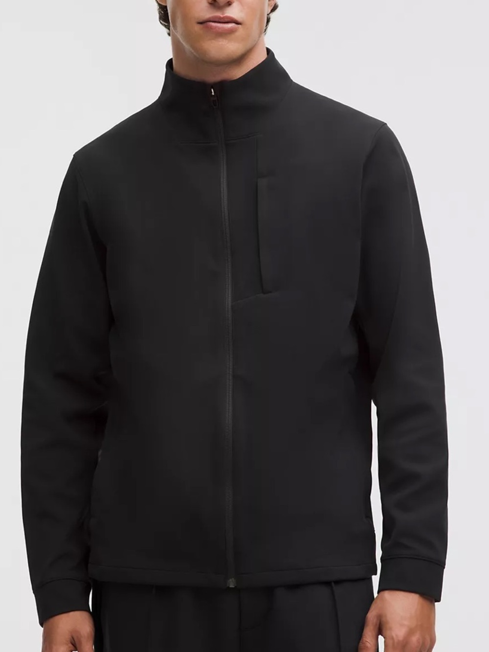 Lululemon Sojourn Men's Black Jacket - Columbus Blue Jackets logo 3XL
